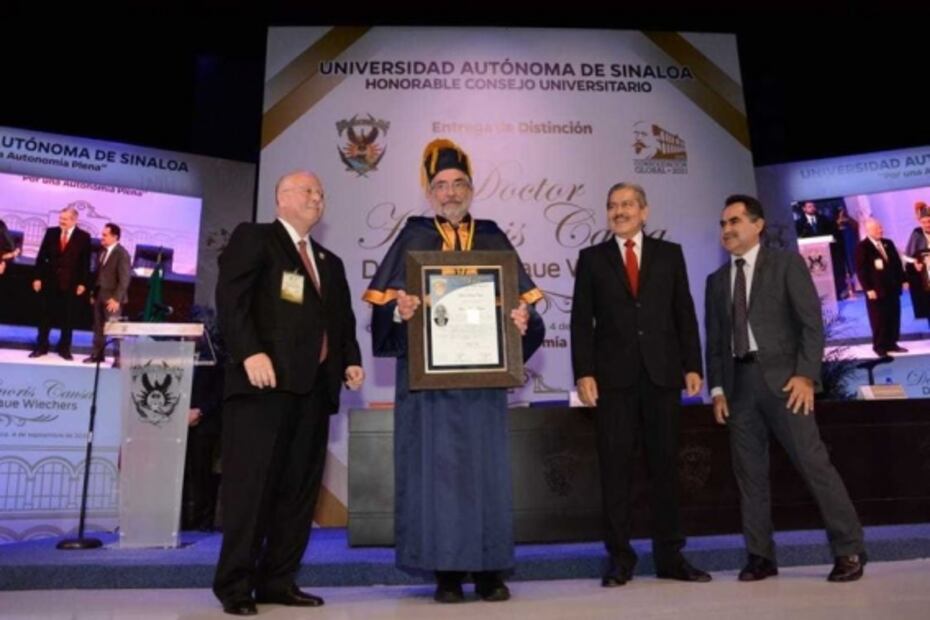 Universidad de Sinaloa otorga Honoris Causa a Enrique Graue