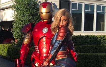 Kylie Jenner se disfraza de la Capitana Marvel y muestra cuerpazo