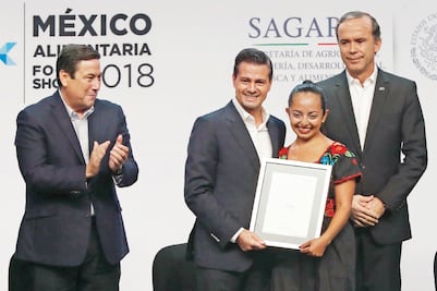 EPN: sector agroalimentario creció 57% en seis años