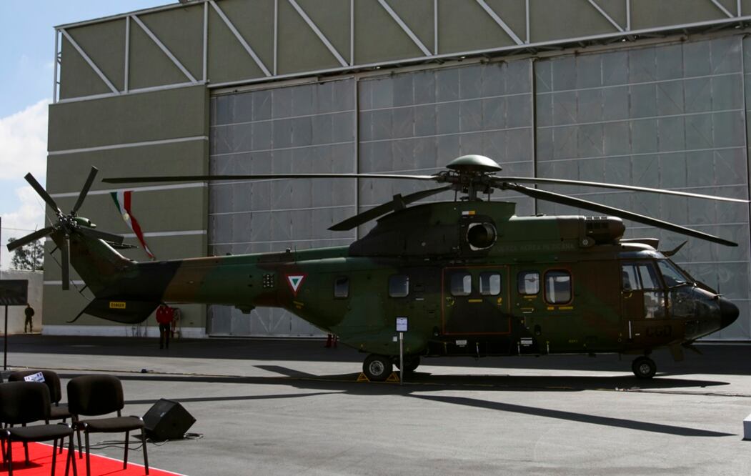 Helicópteros Eurocopter 725 Cougar fueron comprados a Francia (ARCHIVO EL UNIVERSAL)