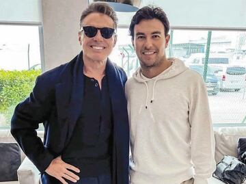¿Cómo se conocieron Checo Pérez y Luis Miguel? ¡Ahora son grandes amigos!