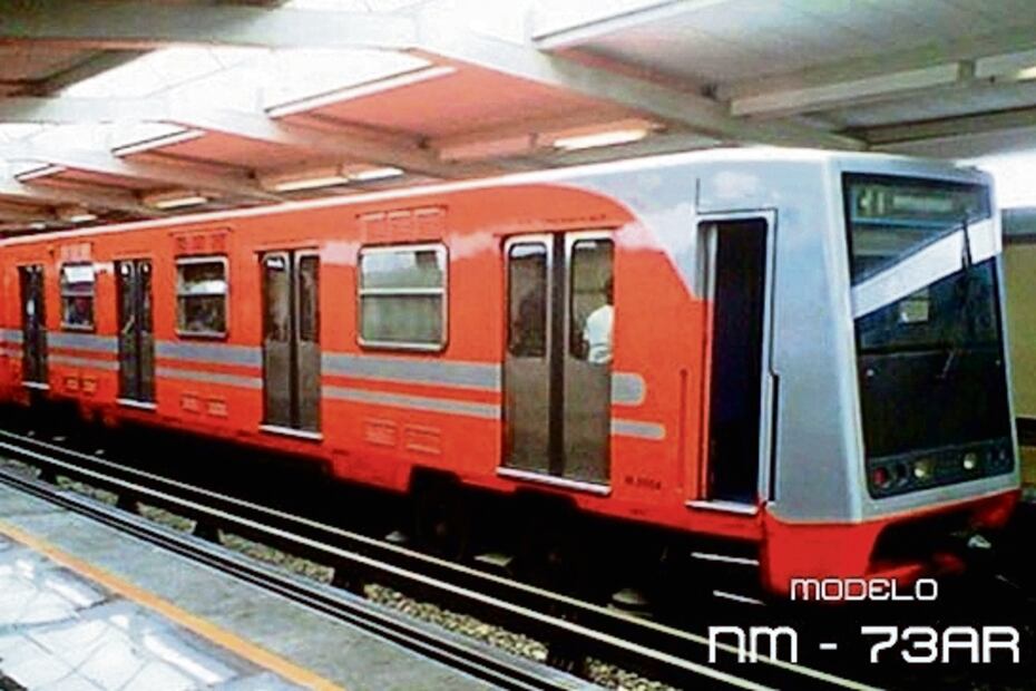 1973
Con 50 años de vida, el modelo NM73 cuenta con 44 unidades distribuidas en las líneas 4, con 16 convoyes; la 5, con ocho; la 6, con 13 y la 7, con siete.