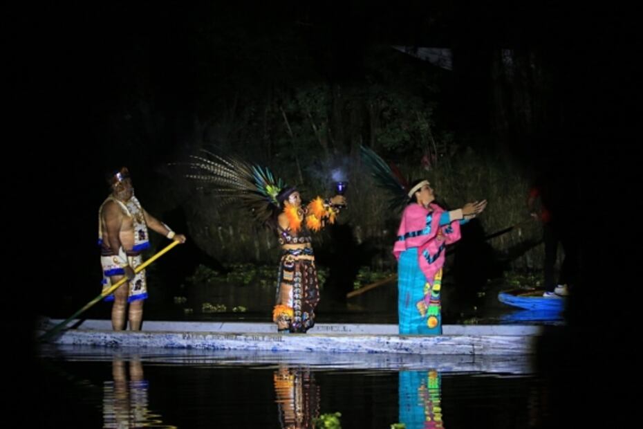 La Llorona llega a Xochimilco