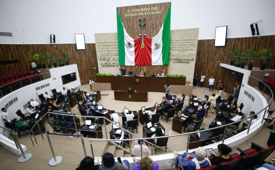 Congreso de Yucatán aprueba presupuesto 2026. (29/05/2025). Foto: Especial