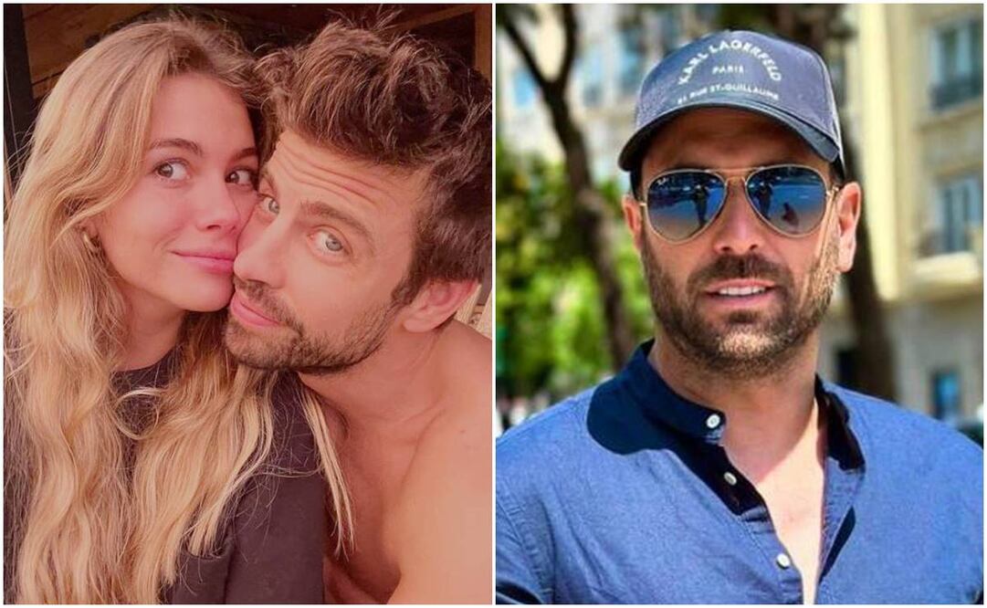 Clara Chía y Piqué buscan que el paparazzi Jordi Matín no se les acerque.
