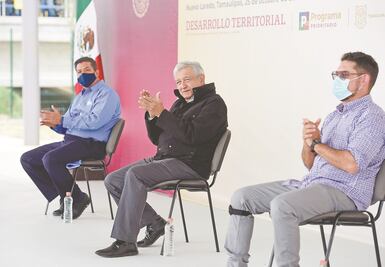 AMLO da discurso de 4 minutos “para evitar casos de Covid”