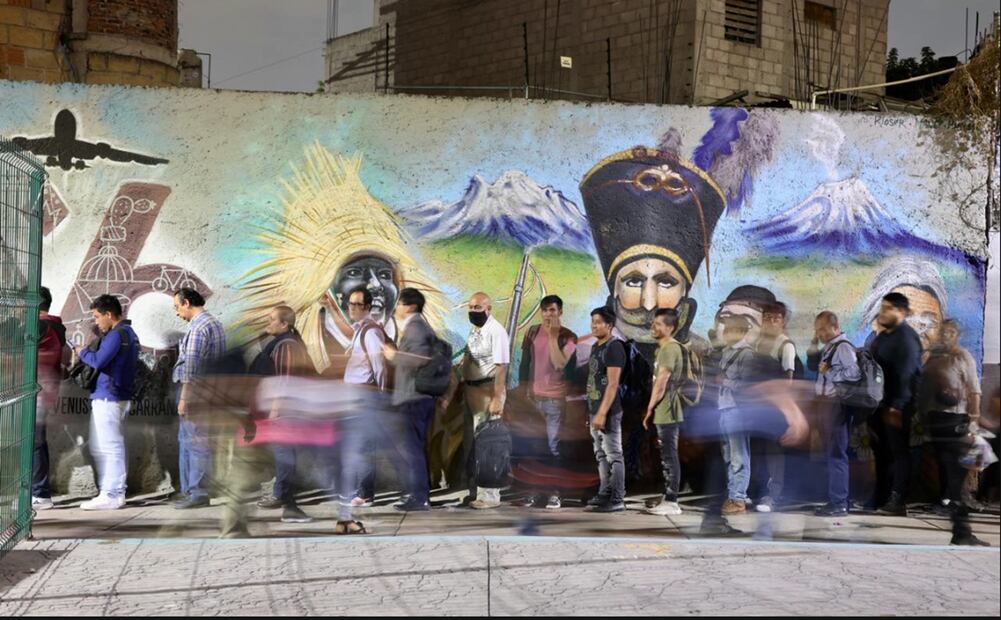 Usuarios del Metro padecieron, ayer 7 de mayo de 2025, por la suspensión de dos estaciones de la Línea B, que va de Buenavista a Ciudad Azteca. Foto: Valente Rosas/EL UNIVERSAL