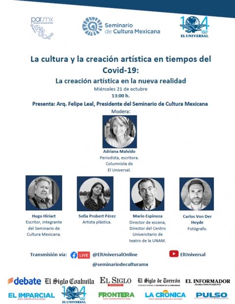 La creación artística en tiempos del Covid-19, a discusión