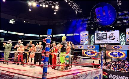 Scorpio Jr: Luchadores del Consejo Mundial de Lucha Libre rinden minuto de aplausos al gladiador fallecido