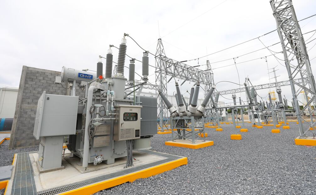 Arranque del Sistema Eléctrico Acueducto El Cuchillo II en Nuevo León / Foto: Especial
