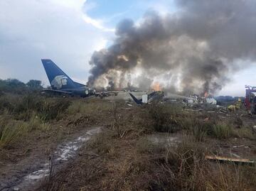 Aeroméxico detalla acciones de apoyo a pasajeros del vuelo accidentado