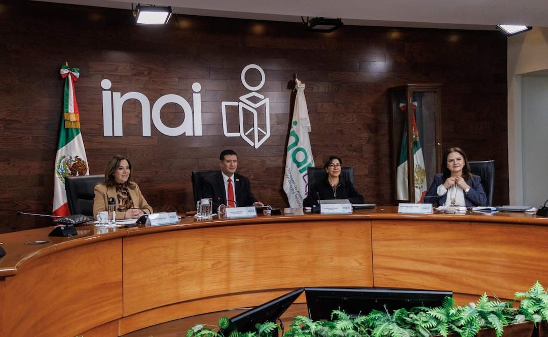 El pleno del Inai designó a los sustitutos de dos funcionarios removidos por presunta extorsión a la FMF. Foto: Yaretzy M. Osnaya EL UNIVERSAL