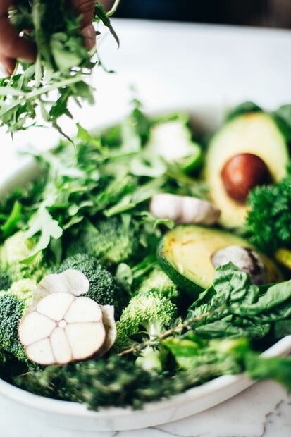 Arma una dieta de colores y come sanamente