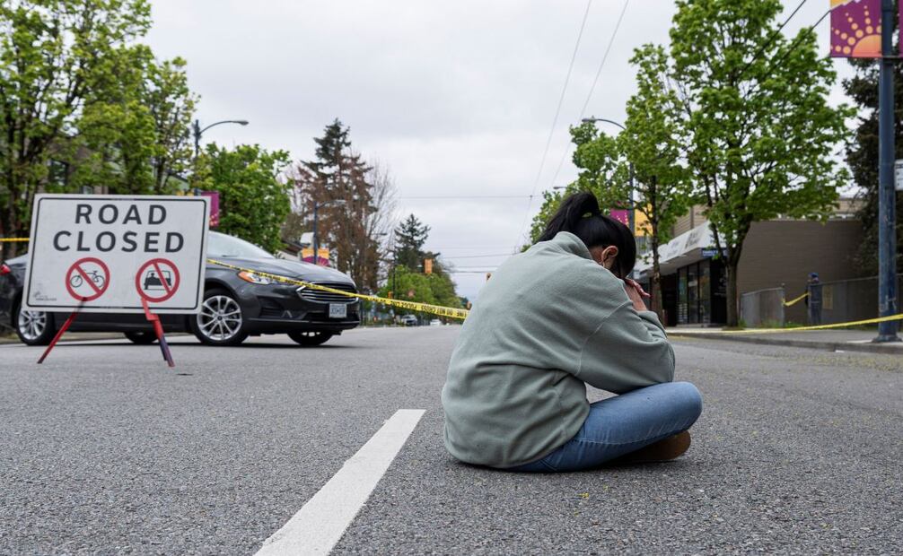 Autoridades investigan el atropellamiento masivo en el festival Lapu Lapu en Vancouver, Canadá. Foto: AP
