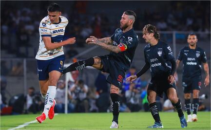 Sergio Ramos y la roja mancha en su carrera; el central de Rayados ya recibió su primera expulsión en México