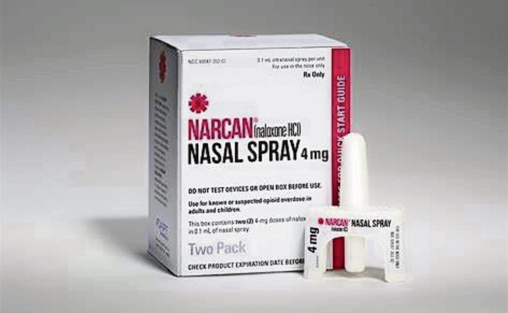 La naloxona es capaz de revertir los efectos de una sobredosis por opioides en minutos. Foto: Cortesía Kelley-Ross