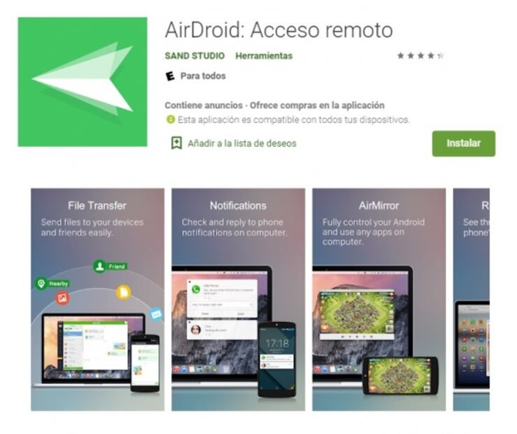 Cómo pasar archivos fácilmente entre Android y Mac