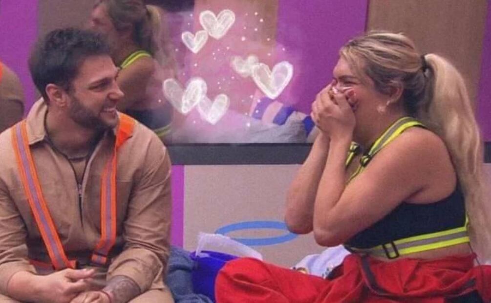 Nicola Porcella y Wendy Guevara se llevan muy bien dentro de "La casa de los famosos".