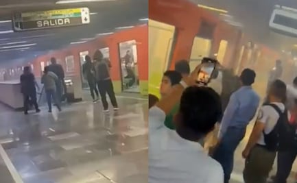 ¿Qué pasó en la estación Chabacano de la Línea 9 del Metro?; VIDEO