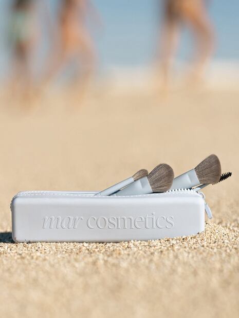 Set de brochas esenciales: "suaves, precisas y versátiles". Foto: Instagram @marcosmeticsco