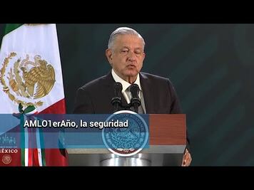 AMLO1erAño. Lo que dijo y lo que ha pasado: Seguridad