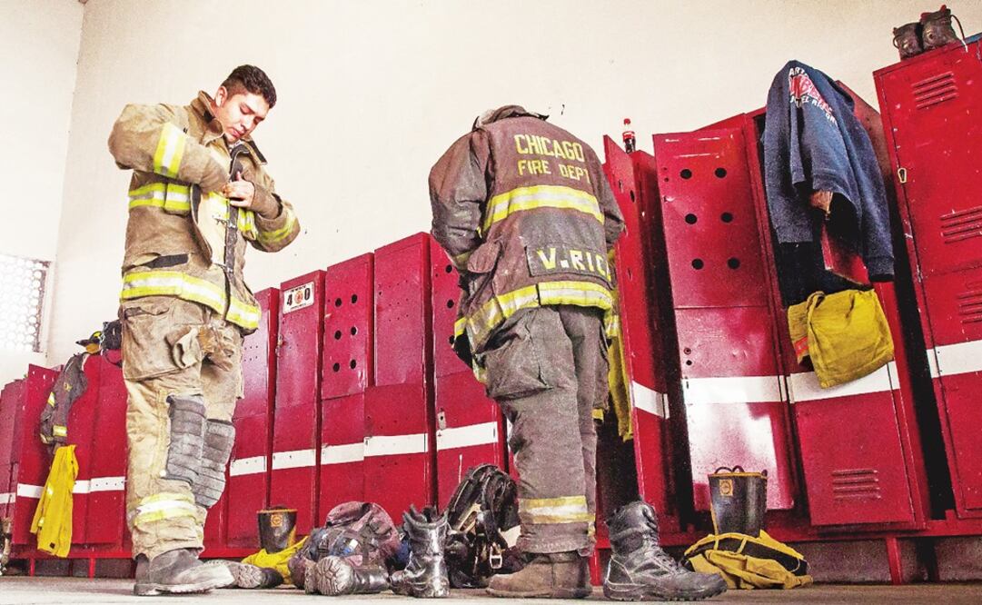 Firefighters – Photo: Ricardo Lugo/EL GRÁFICO
