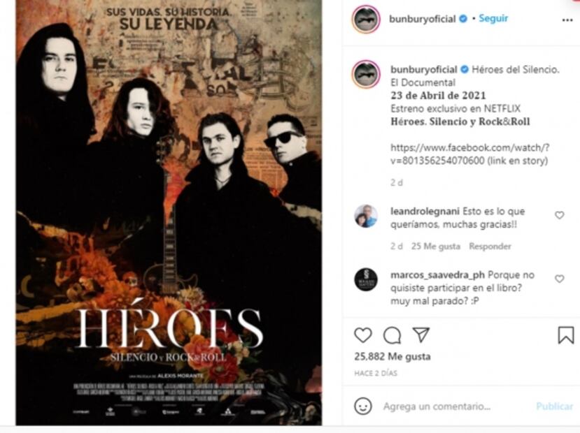 ¡El documental de Héroes del Silencio ya tiene fecha de estreno!