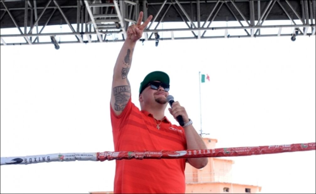 Andy Ruiz visitó penal de Topo Chico
