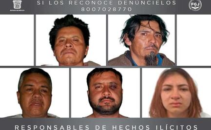 Dan 50 años de cárcel a 5 personas por secuestro en Chalco