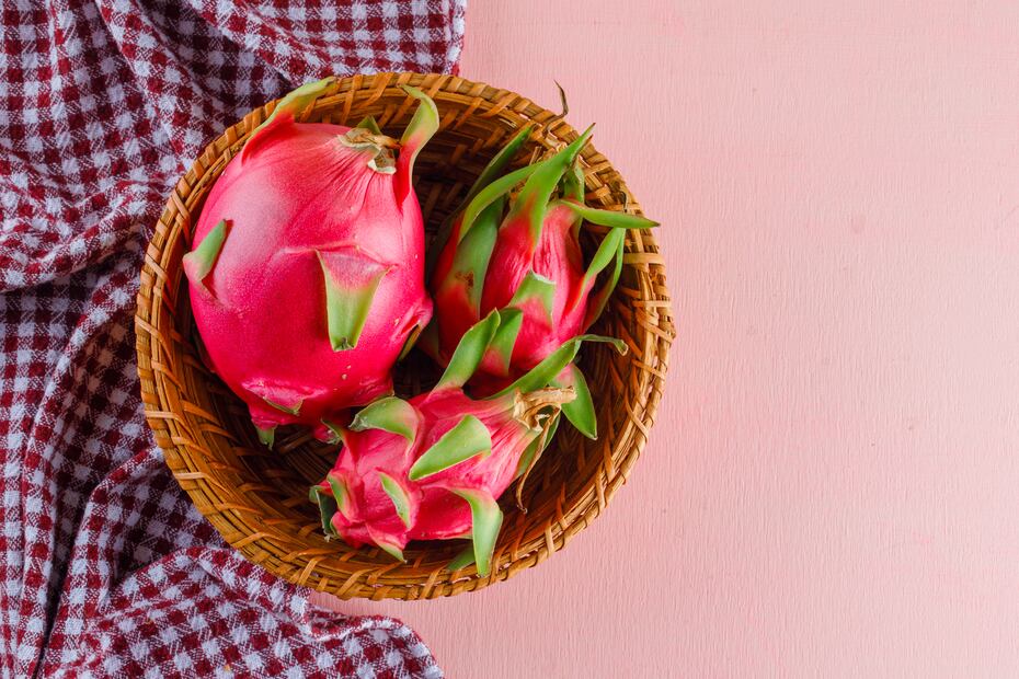 Comer pitahaya entera permite aprovechar mejor su fibra. Foto: Freepik