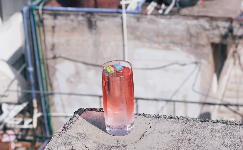 Agua Fresca de Conexiones citadinas, el nuevo menú de Licorería Limantour. Foto: cortesía.