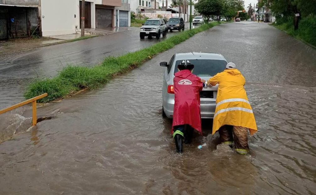 Tramos carreteros afectados por las lluvias (29/06/2025). Foto: Especial