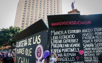 “No aceptaremos otro espacio”: Colectivos feministas insistirán en mantener la Glorieta de las Mujeres que Luchan