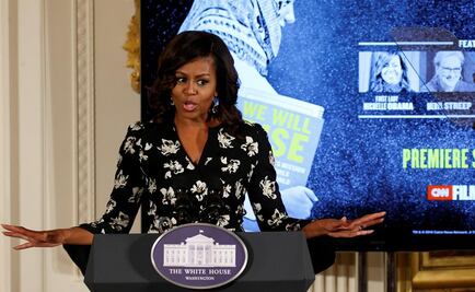 Trato de Trump hacia las mujeres no es normal: Michelle Obama 