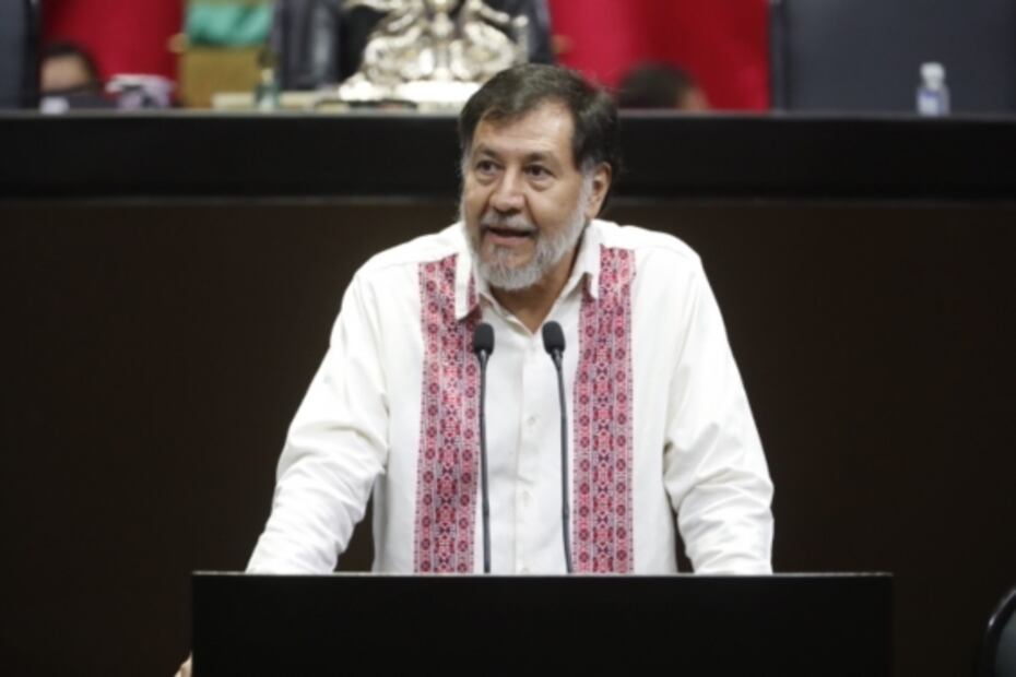 Monreal podría ser su candidato, le dice Fernández Noroña a la oposición