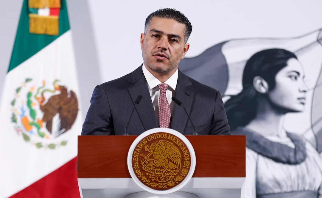 El pasado 12 de marzo, la presidenta mexicana Claudia Sheinbaum dijo que en su viaje García Harfuch se reunió con Patel, pero no mencionó a la CIA, ni a Gabbard. Foto: Diego Simón / EL UNIVERSAL