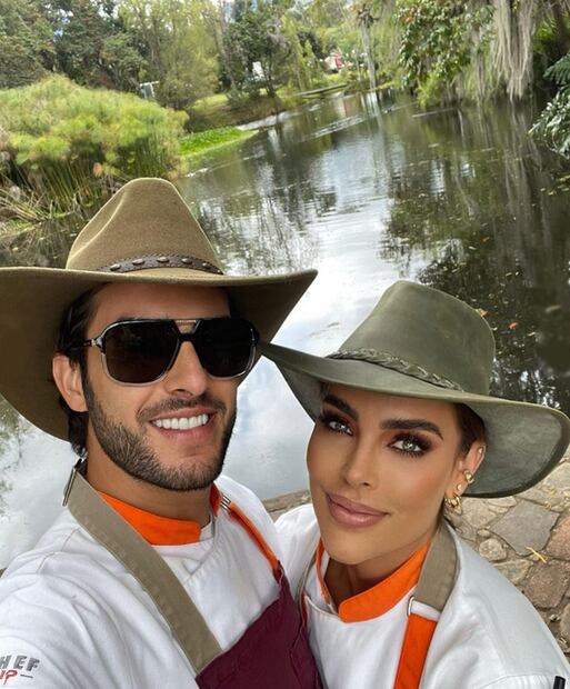 Sara Corrales y Julián Gil hicieron gran equipo en el reality show "Top Chef VIP".
Foto: Instagram