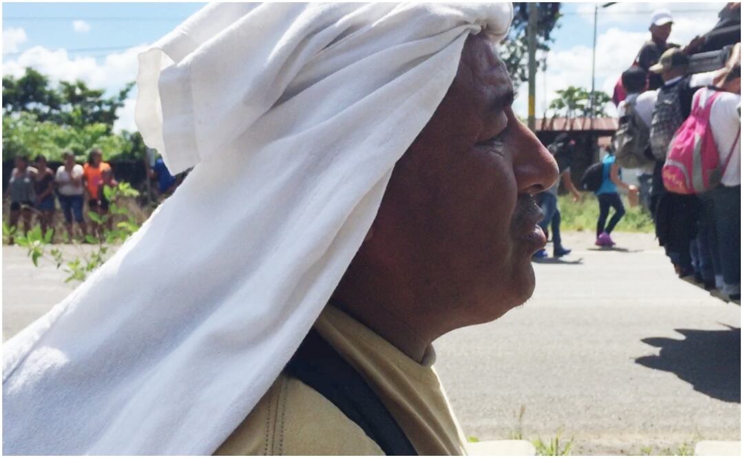 Jovani, migrante guatemalteco (Foto: Fredy Martín)