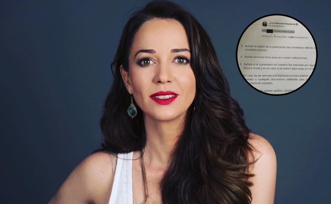 La conductora dio a conocer la cifra de la multa en caso de proceder la demanda. Foto: Instagram y X