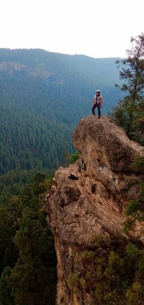 Escala una pared vertical y conoce un mirador en un bosque de CDMX