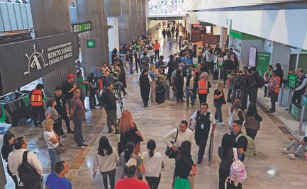 AICM tiene el menor tráfico de pasajeros en 3 años