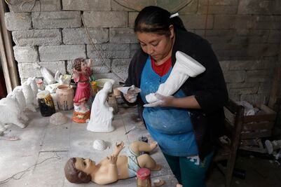 De México para el mundo: los nacimientos navideños de Santiago Acatlán