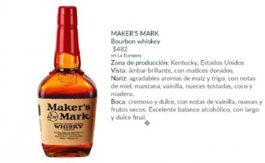 Las particularidades del whiskey