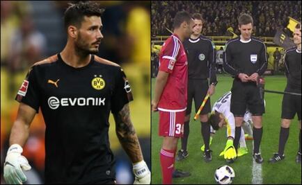 Video. La curiosa cábala del portero del Borussia Dortmund