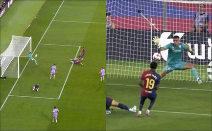 El mexicano Álex Padilla evita anotación de Robert Lewandowski con espectacular atajada