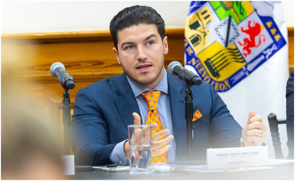 Samuel García, Gobernador de Nuevo León (6/11/2024). Foto: Especial