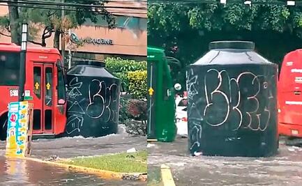 Tras fuertes lluvias, crean “playlist para ver pasar el tinaco”; ¿qué canciones incluye?