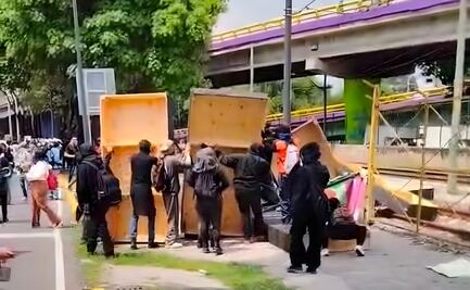 Por actos vandálicos, STE suspende servicio del Tren Ligero "El Ajolote"; buscan garantizar seguridad de usuarios