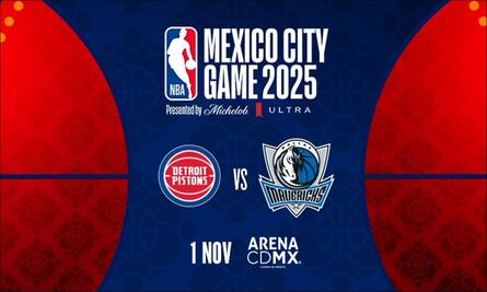 NBA en México: ¿Cuándo y dónde ver EN VIVO el partido entre Mavericks y Pistons? 