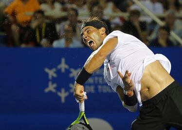 La primera vez de Rafa Nadal en México